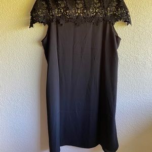 Little black w/lace dress. Brand new.